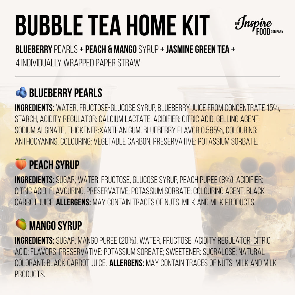 Inspire Set - Tropical Bubble Tea Set