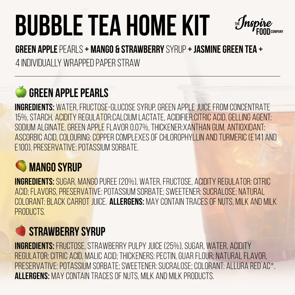 Inspire Set – Coffret Bubble Tea Fusion Exotique