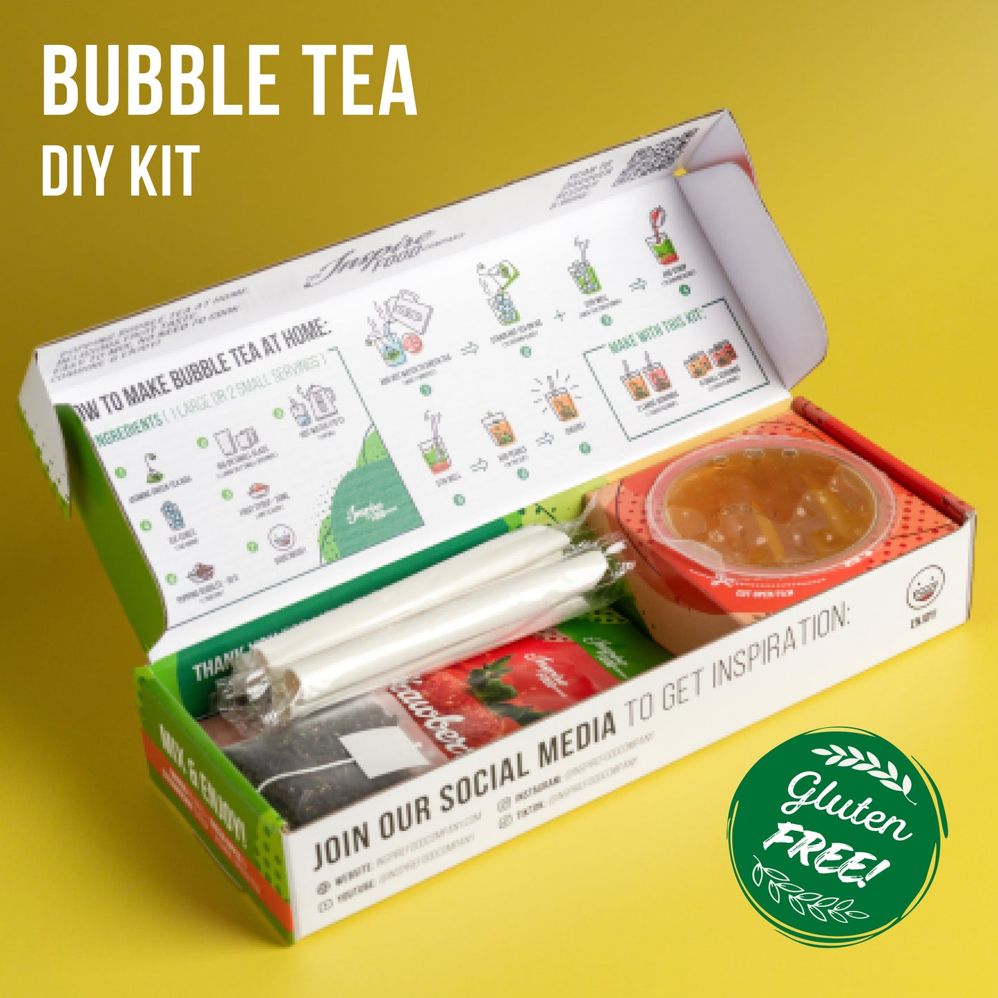 Inspire Set – Coffret de Bubble Tea aux Fruits le Plus Vendus