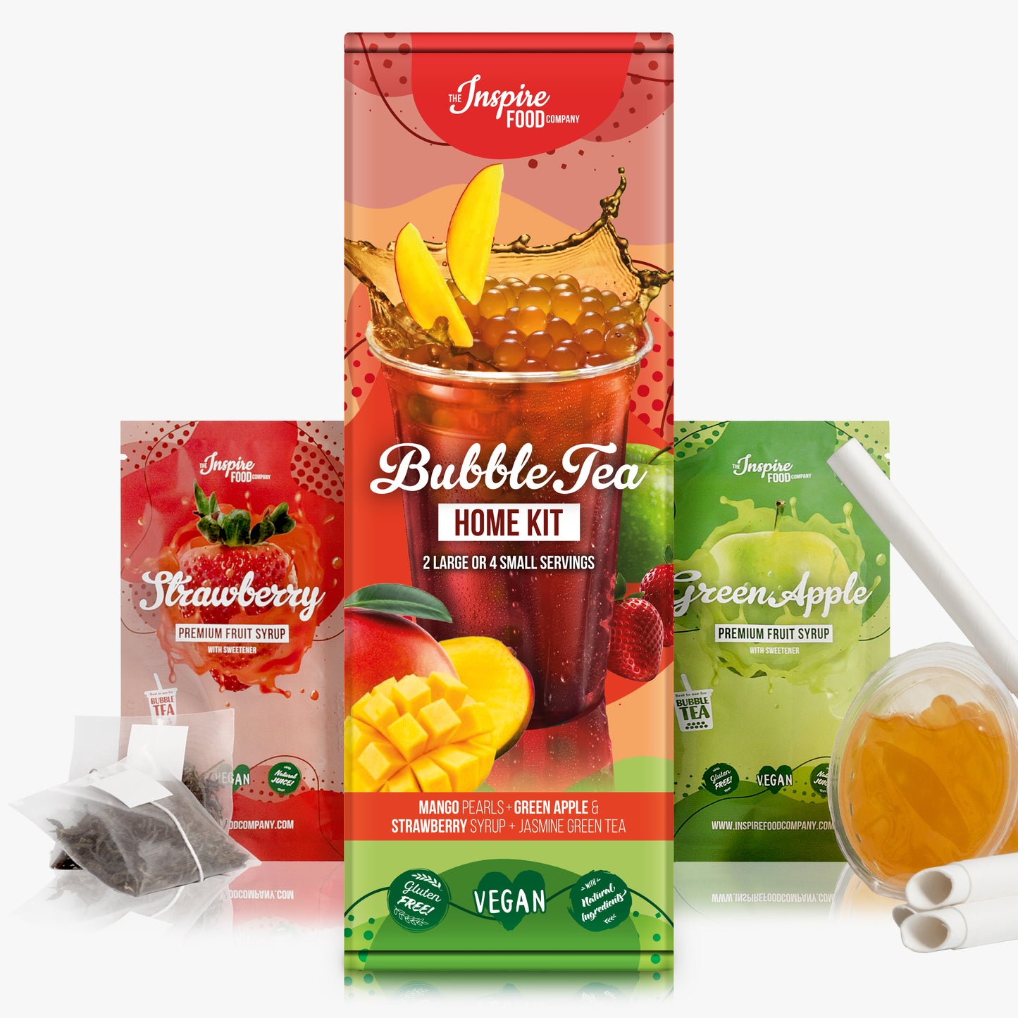Inspire Set – Coffret de Bubble Tea aux Fruits le Plus Vendus
