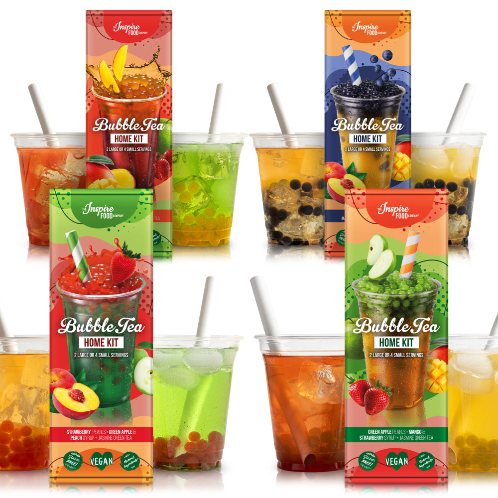 Inspire Set – Collection Exclusive de Bubble Tea avec 4 Saveurs