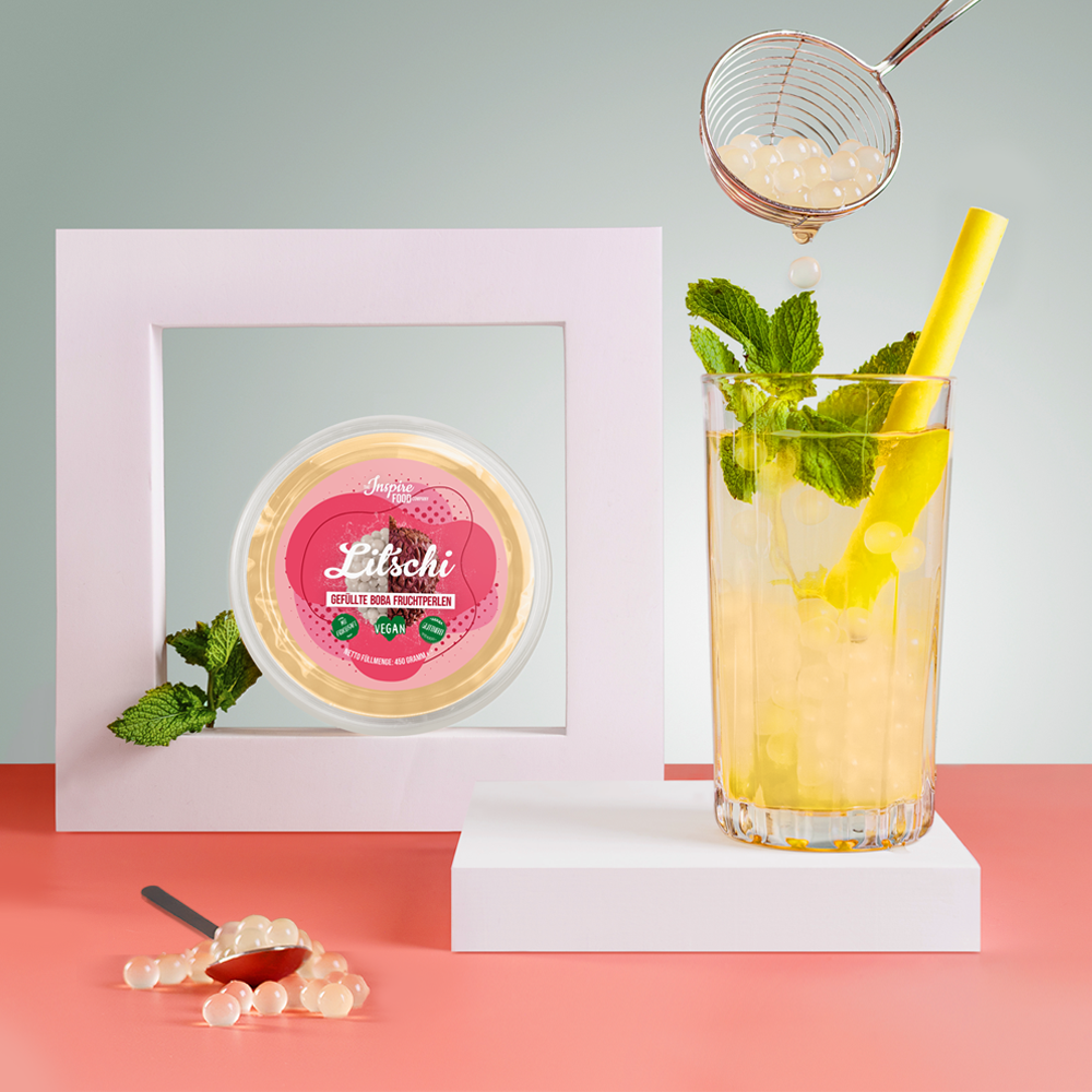 Lychee Popping Boba - Perle di frutta