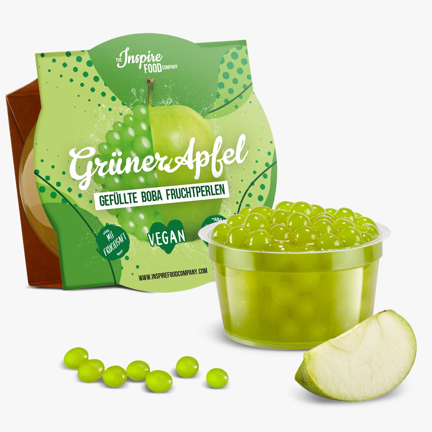 Green Apple Popping Boba - Fruit Pearls