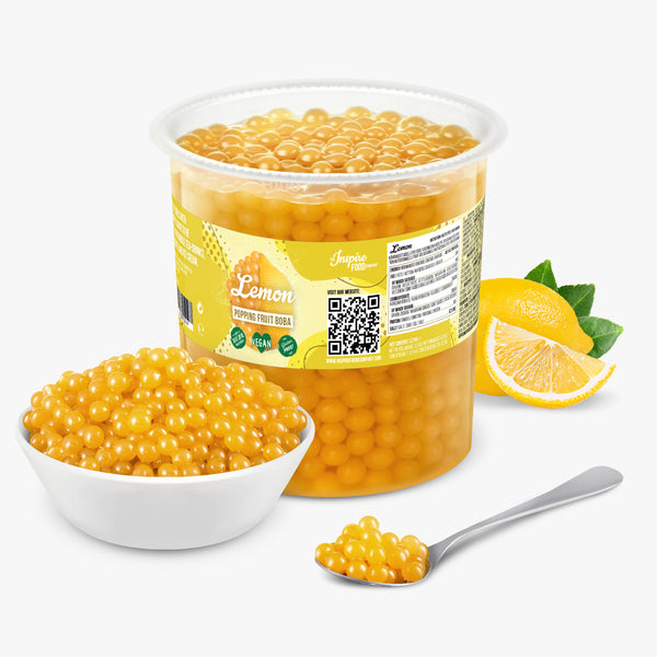 Lemon Popping Boba - Perle di frutta