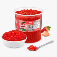Strawberry Popping Boba - Fruit Pearls