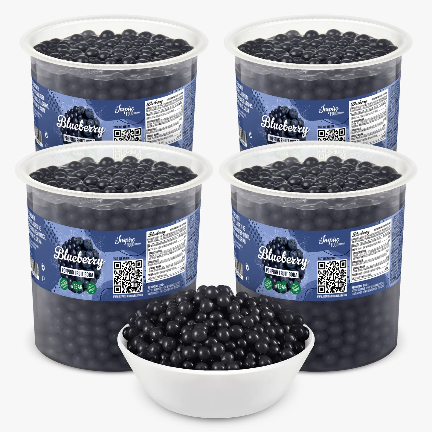 Blueberry Popping Boba - Fruit Pearls
