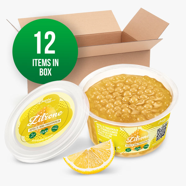 Popping Boba au Citron - Perles de fruits