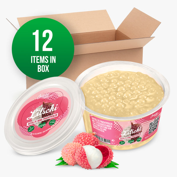 Popping Boba au Litchi - Perles de fruits