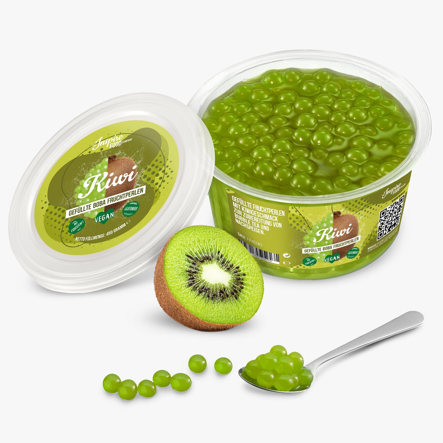 Kiwi Popping Boba - Perle di frutta