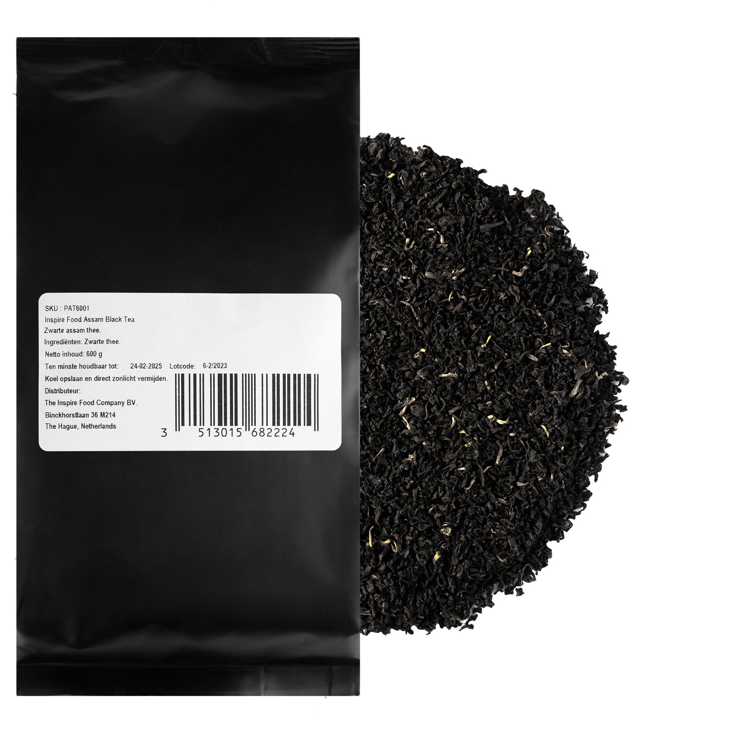 Premium zwarte Assam-thee