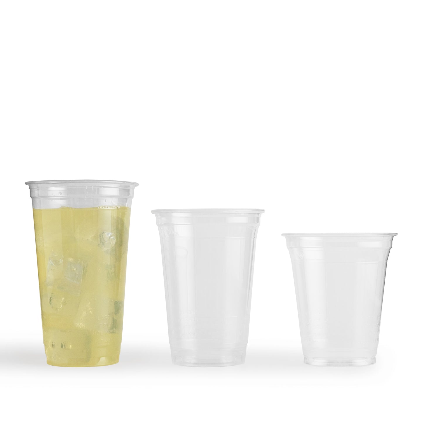 PLA - Biodegradable cups 630 ml transparent