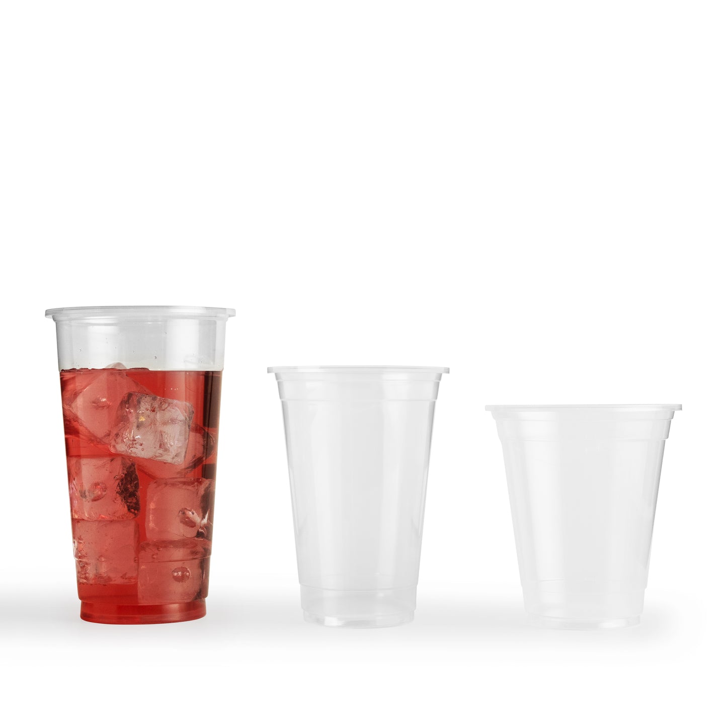 PP - Gobelets en plastique 660 ml transparents