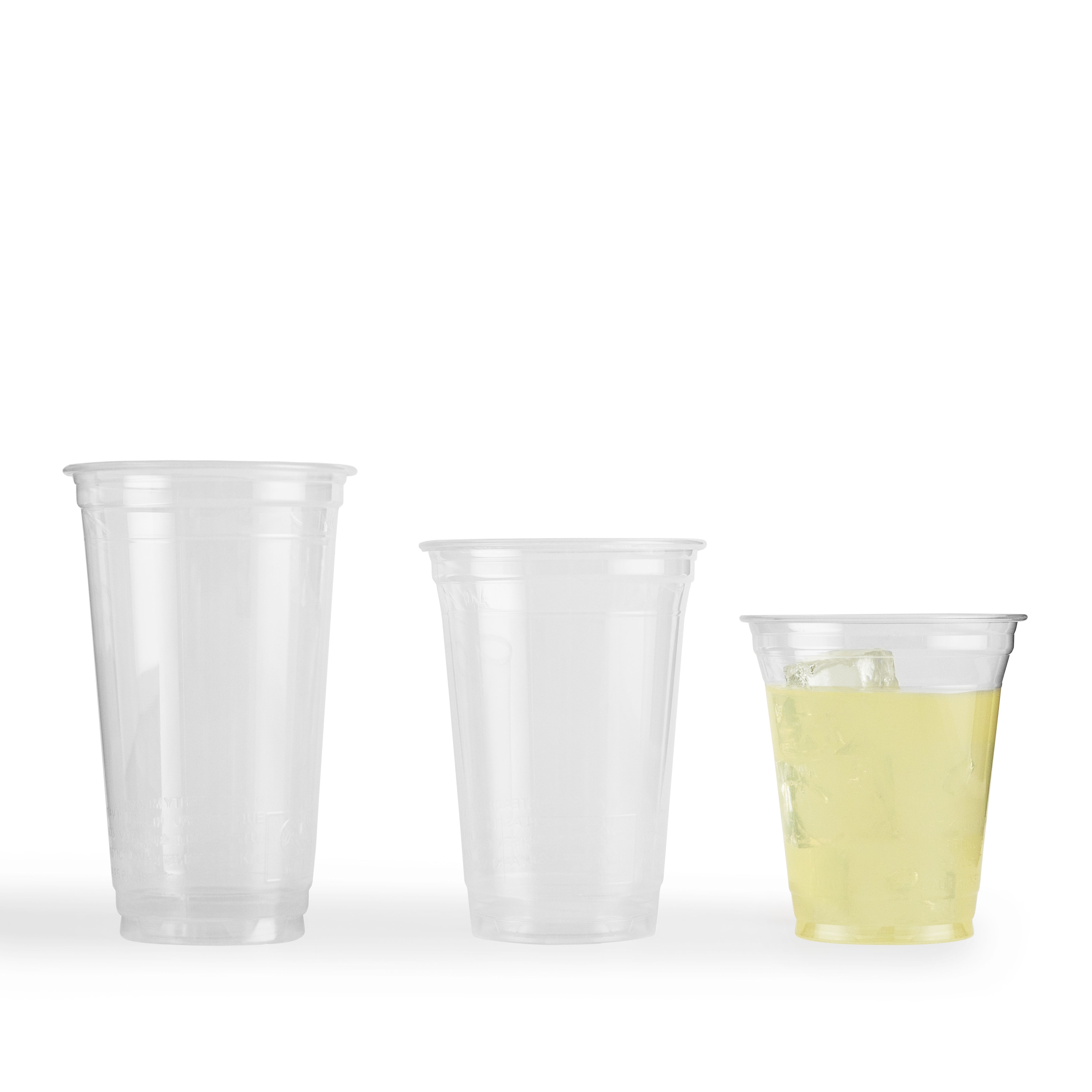 PLA - Biologisch abbaubare Becher 400ml transparent