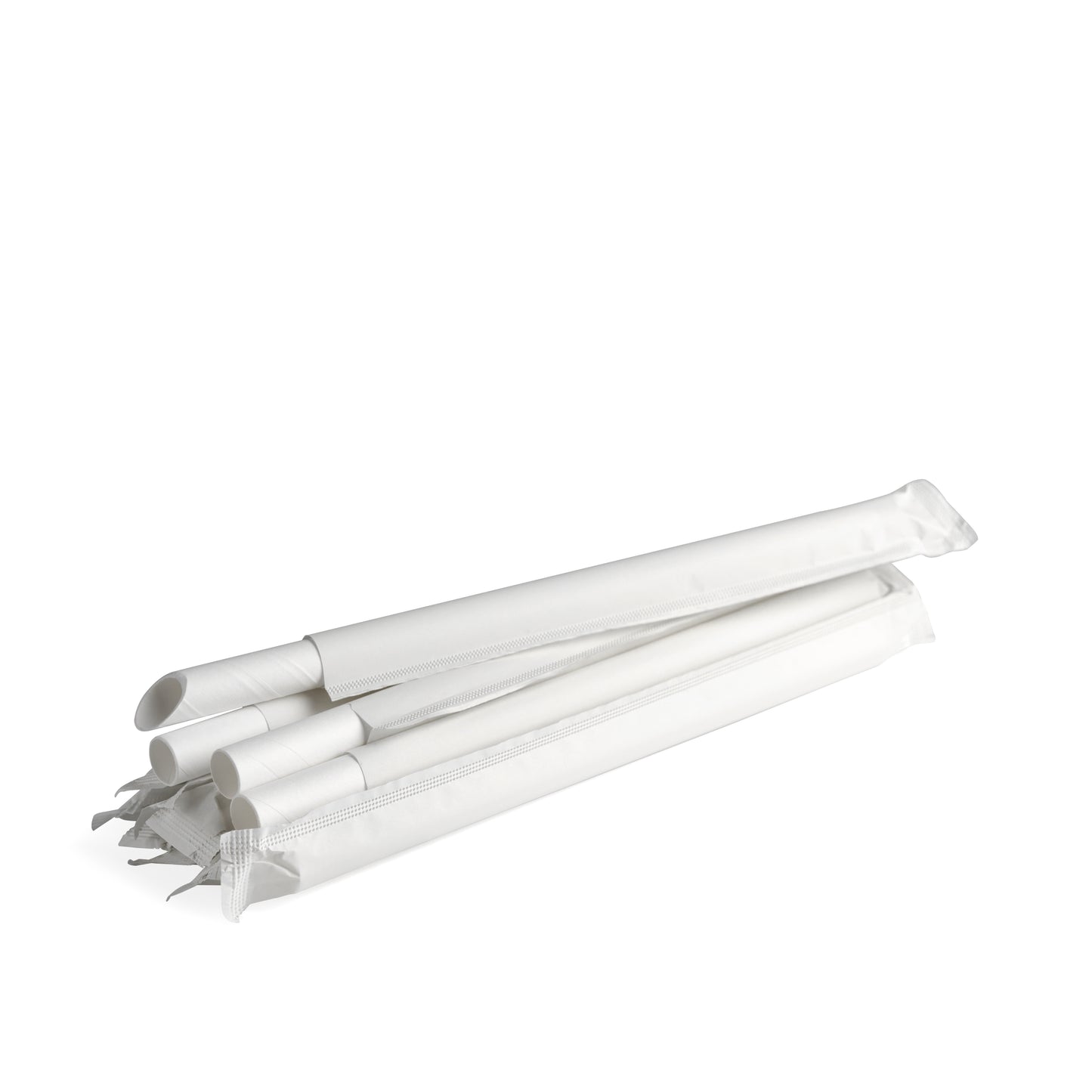 New Paper Straws for Bubble Tea - Individually Wrapped