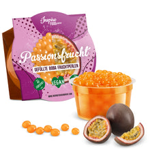 Load image into Gallery viewer, Passion Fruit Popping Boba - Fruit Pearls
