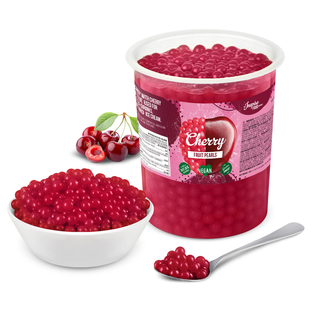 Cherry Popping Boba - Fruit Pearls - SHORT EXPIRY