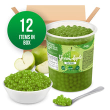 Load image into Gallery viewer, Green Apple Popping Boba - Fruit Pearls
