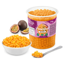 Load image into Gallery viewer, Passion Fruit Popping Boba - Fruit Pearls
