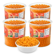 Afbeelding in Gallery-weergave laden, Mango Popping Boba - Fruitparels - KORTE HOUDBAARHEID
