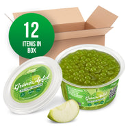 Green Apple Popping Boba - Fruit Pearls - Product Labeled for USA Market