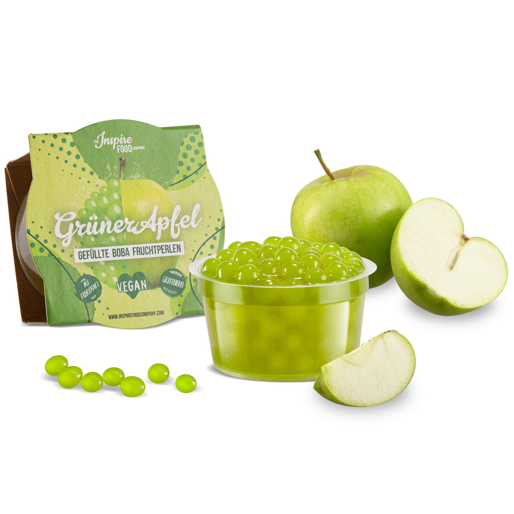 Grüner Apfel Popping Boba - Fruchtperlen