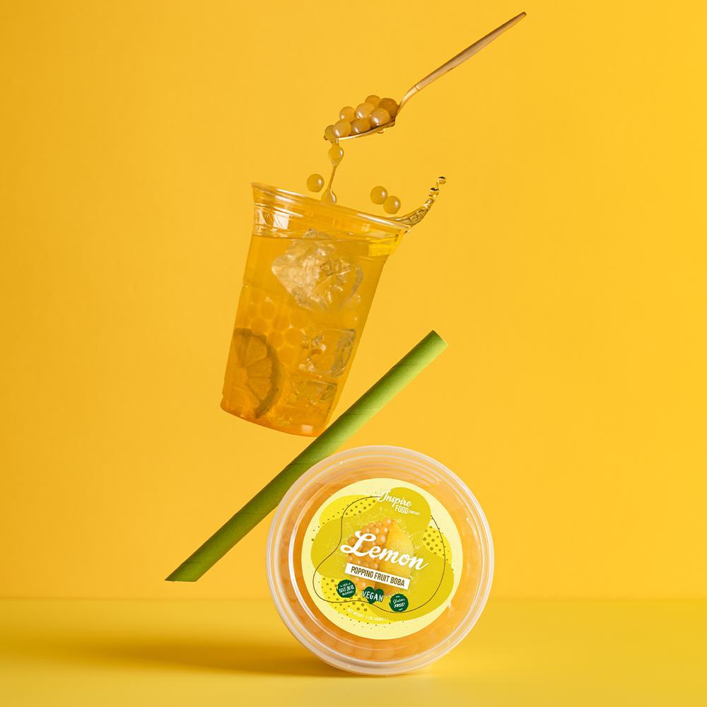 Lemon Popping Boba - Perle di frutta