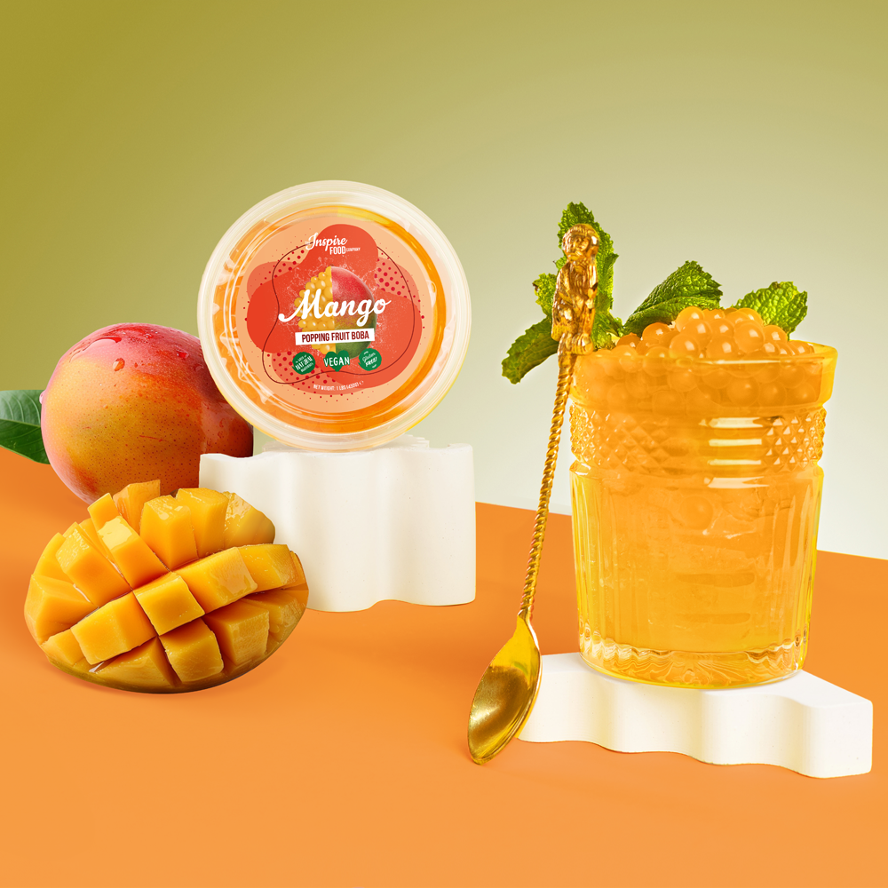 Mango Popping Boba - Fruchtperlen