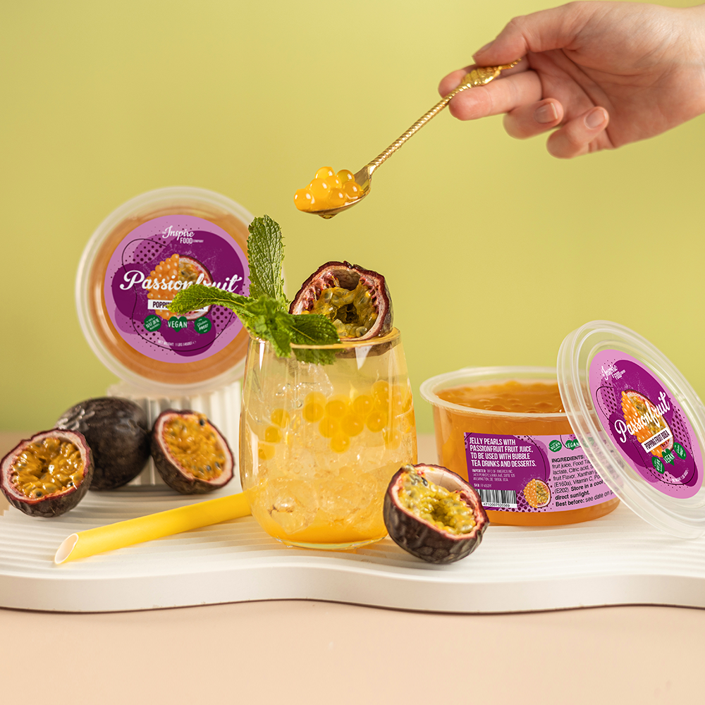 Passionsfrucht Popping Boba - Fruchtperlen
