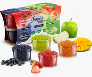Fruit Pearls 4 Pack Mix - 100 g Cups
