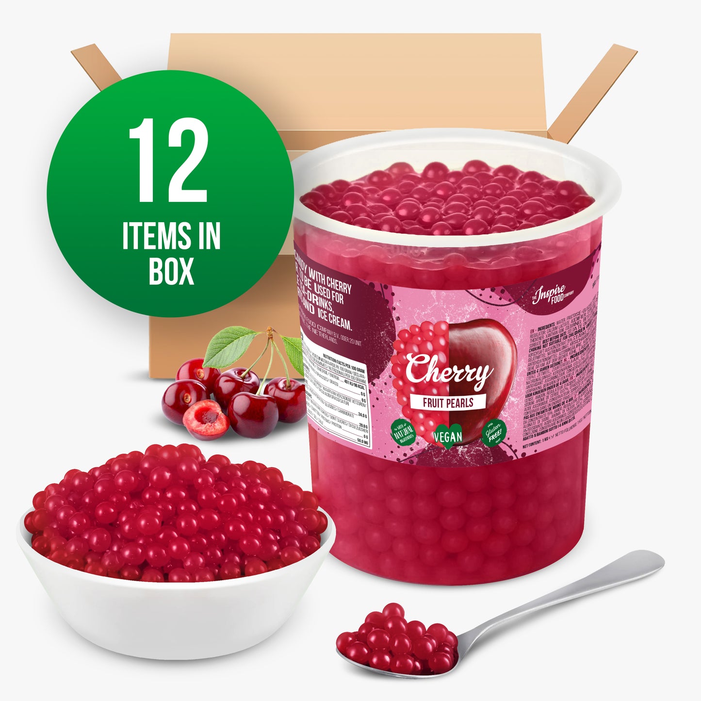 Kirsch Popping Boba - Fruchtperlen