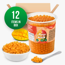 Load image into Gallery viewer, Mango Popping Boba - Fruit Pearls
