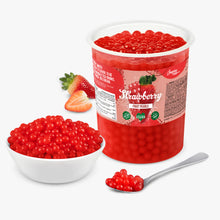 Lade das Bild in den Galerie-Viewer, Erdbeer Popping Boba - Fruchtperlen
