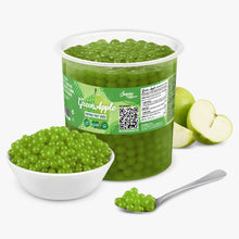 Load image into Gallery viewer, Green Apple Popping Boba - Fruit Pearls
