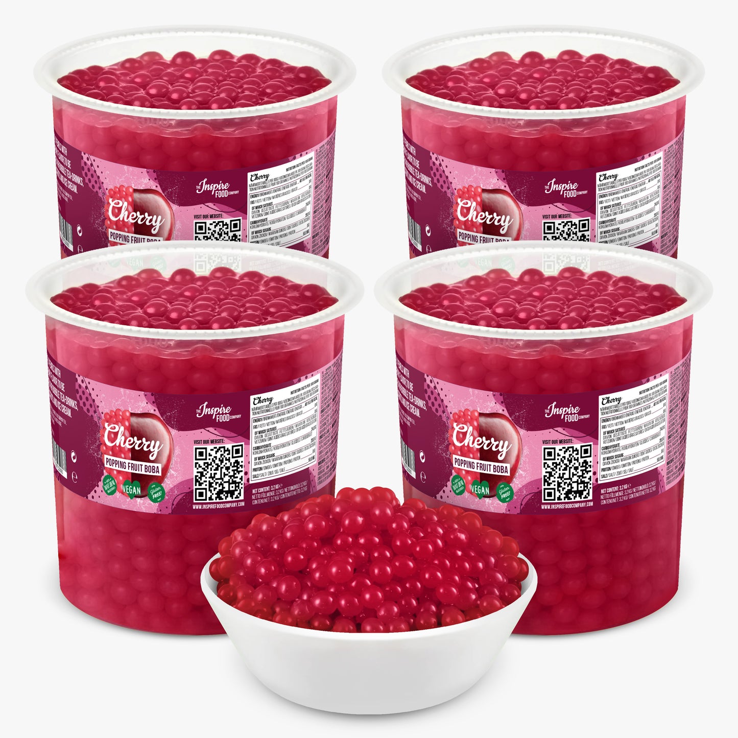 Kirsch Popping Boba - Fruchtperlen