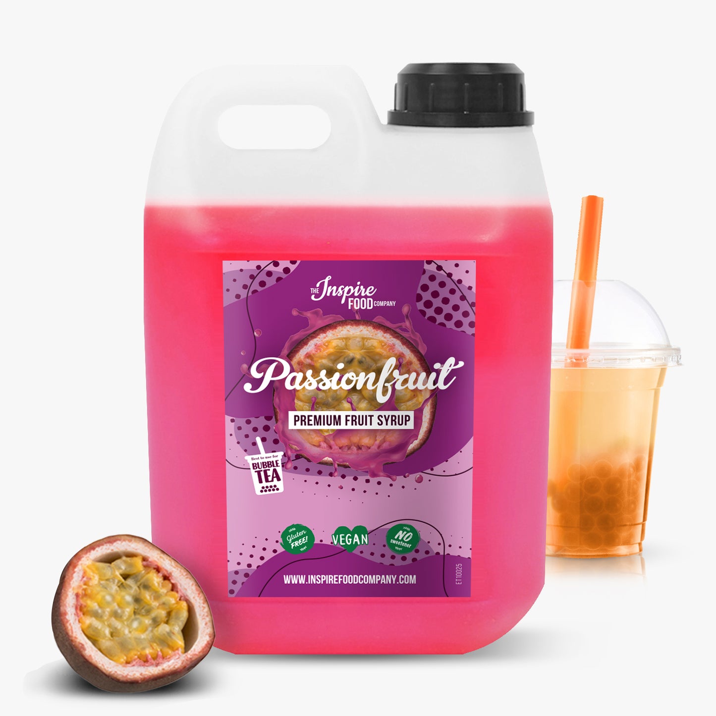 Passionfruit Fruit Syrup - No Colourants