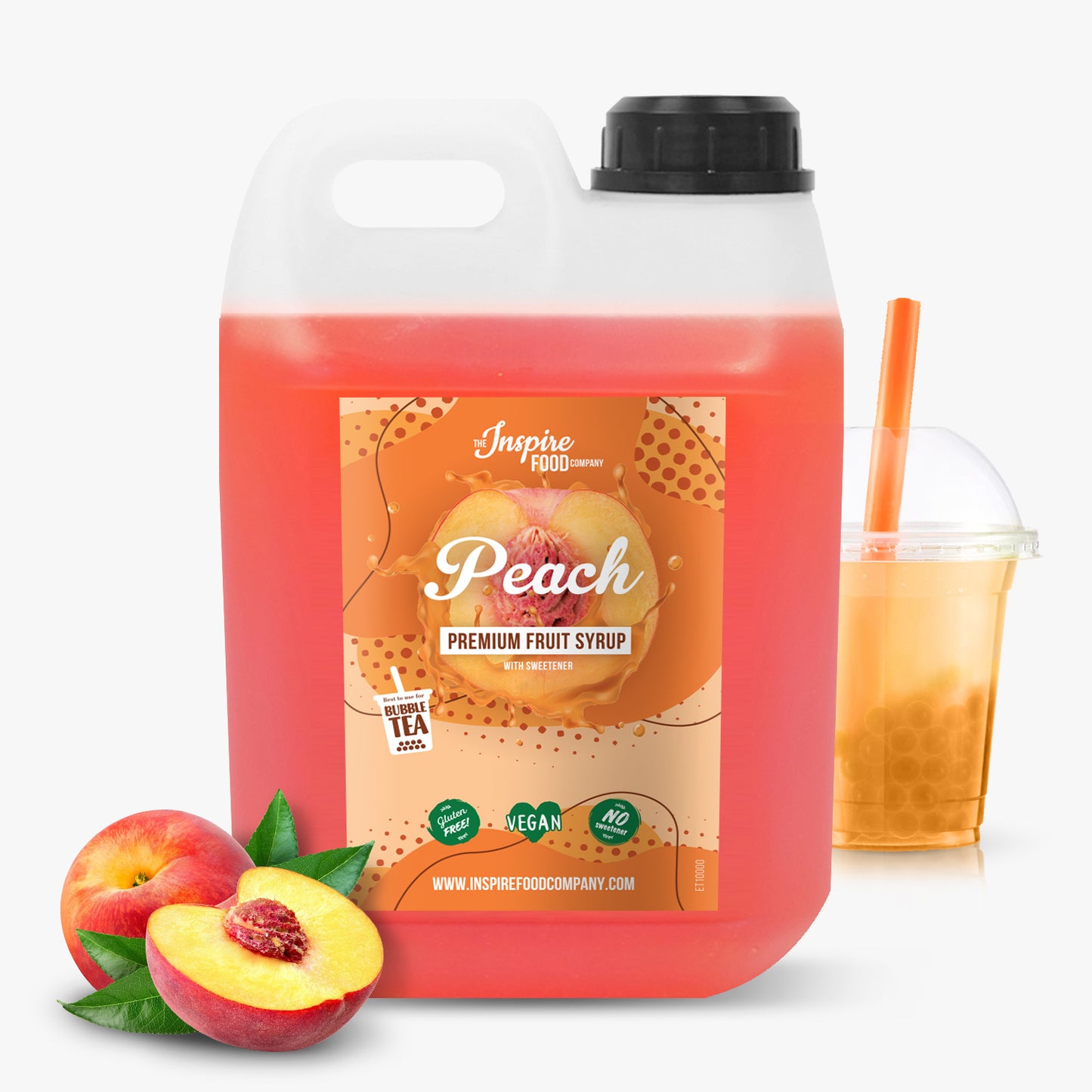 Sirop de fruits à la Pêche