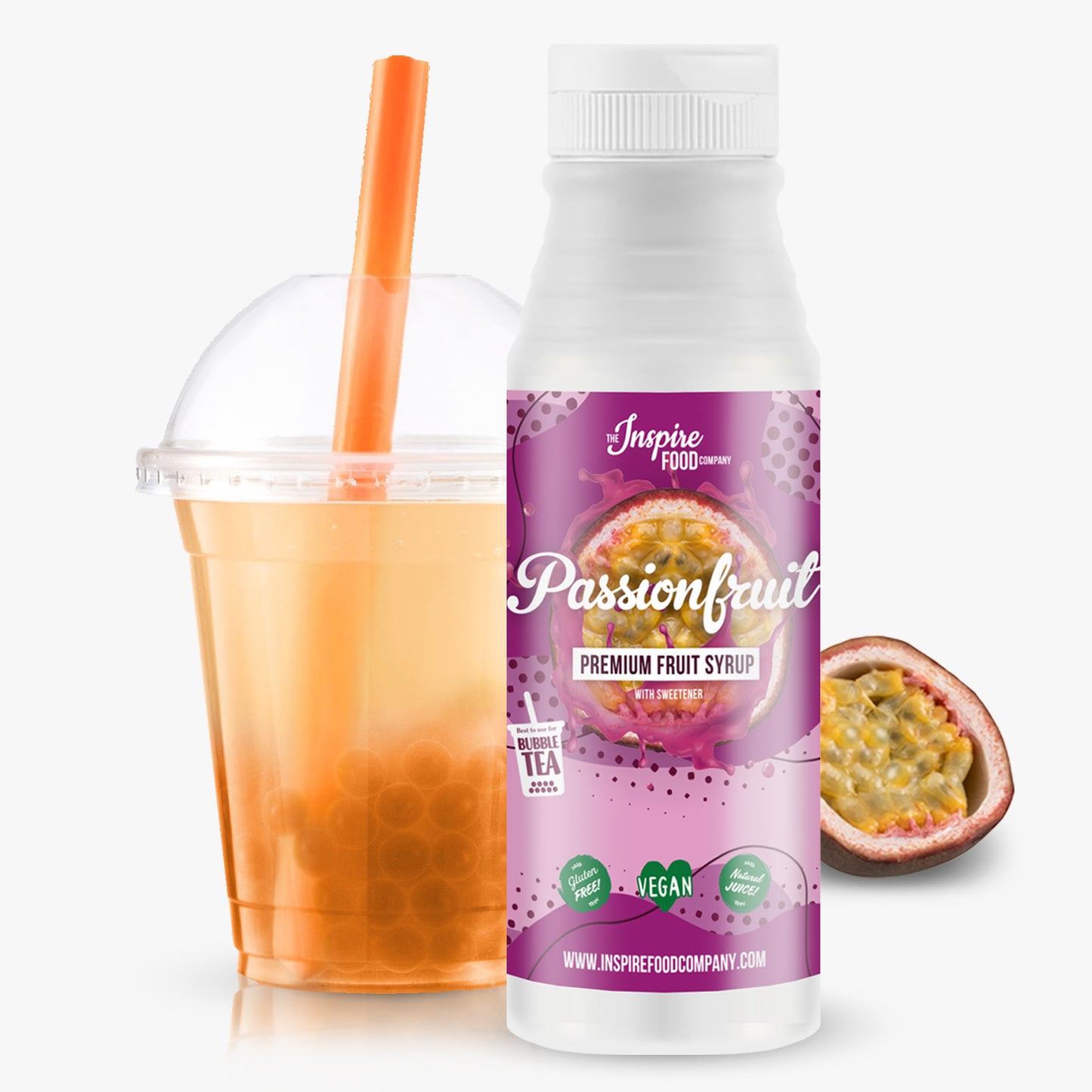 Passionfruit Fruit Syrup - No Colourants
