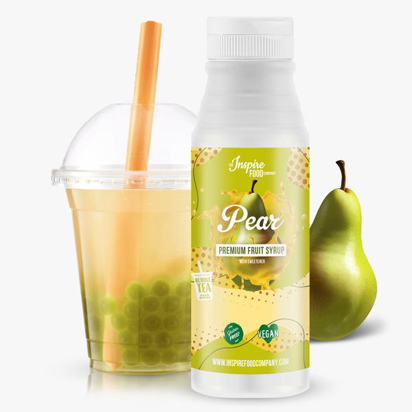 Sciroppo di Frutta alla Pera Premium (senza coloranti)