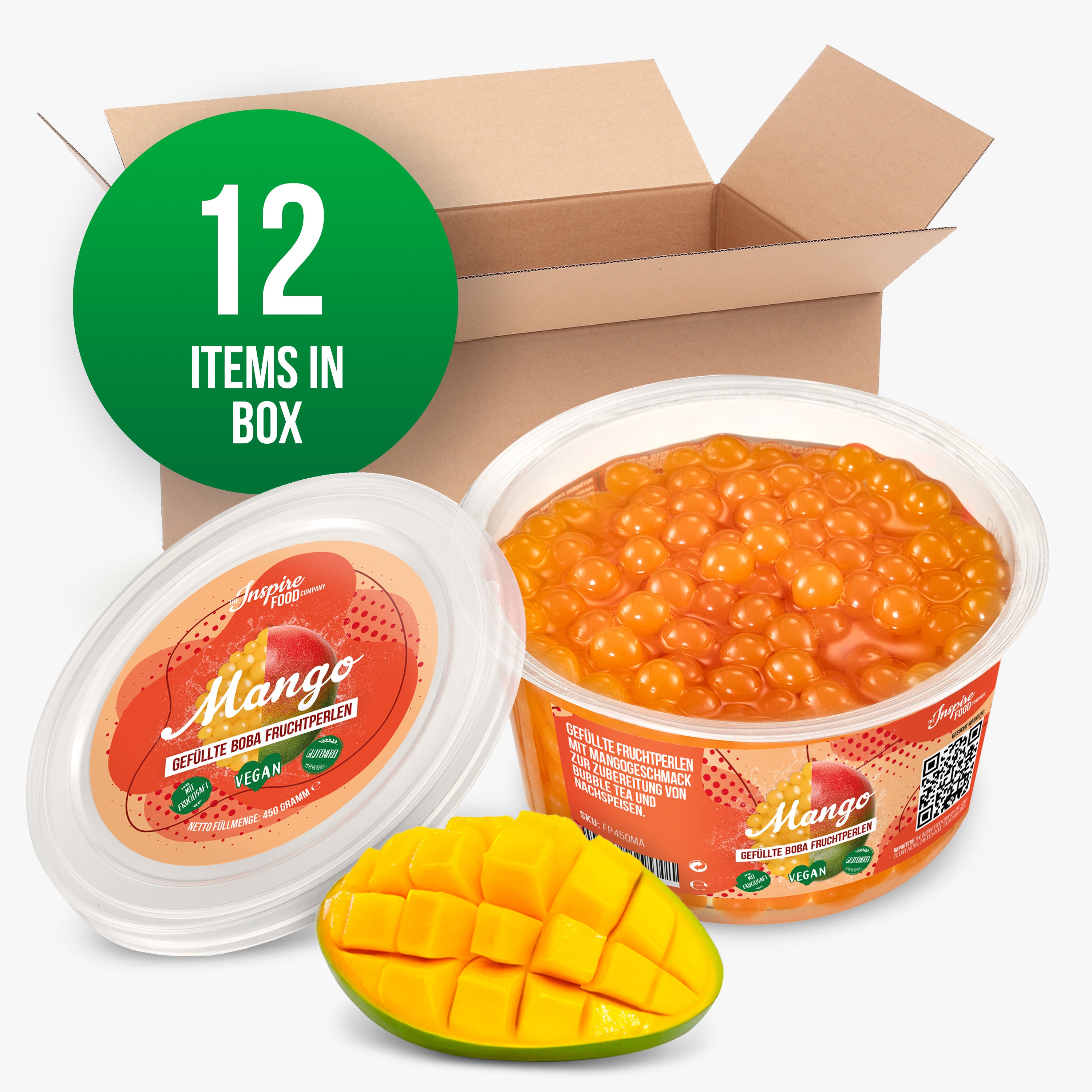 Popping Boba à la Mangue - Perles de fruits