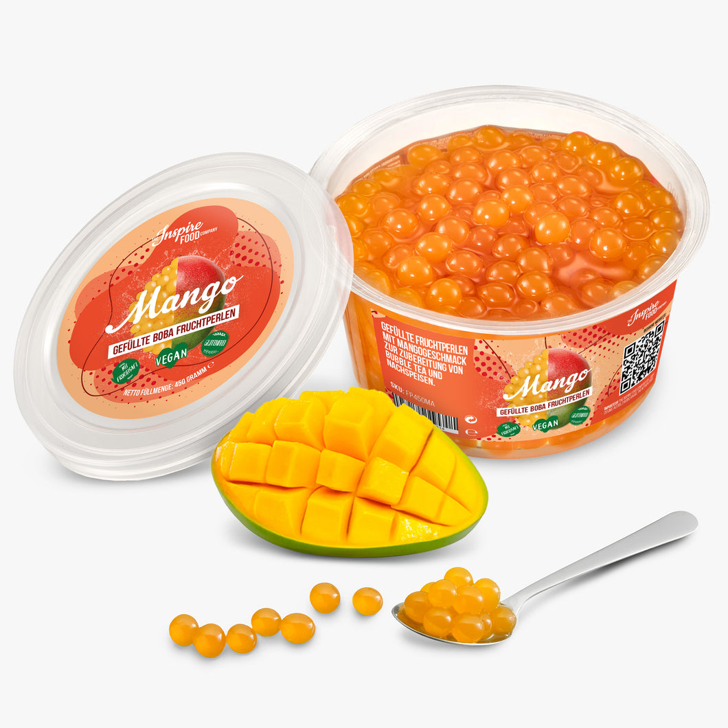 Mango Popping Boba - Fruit Pearls