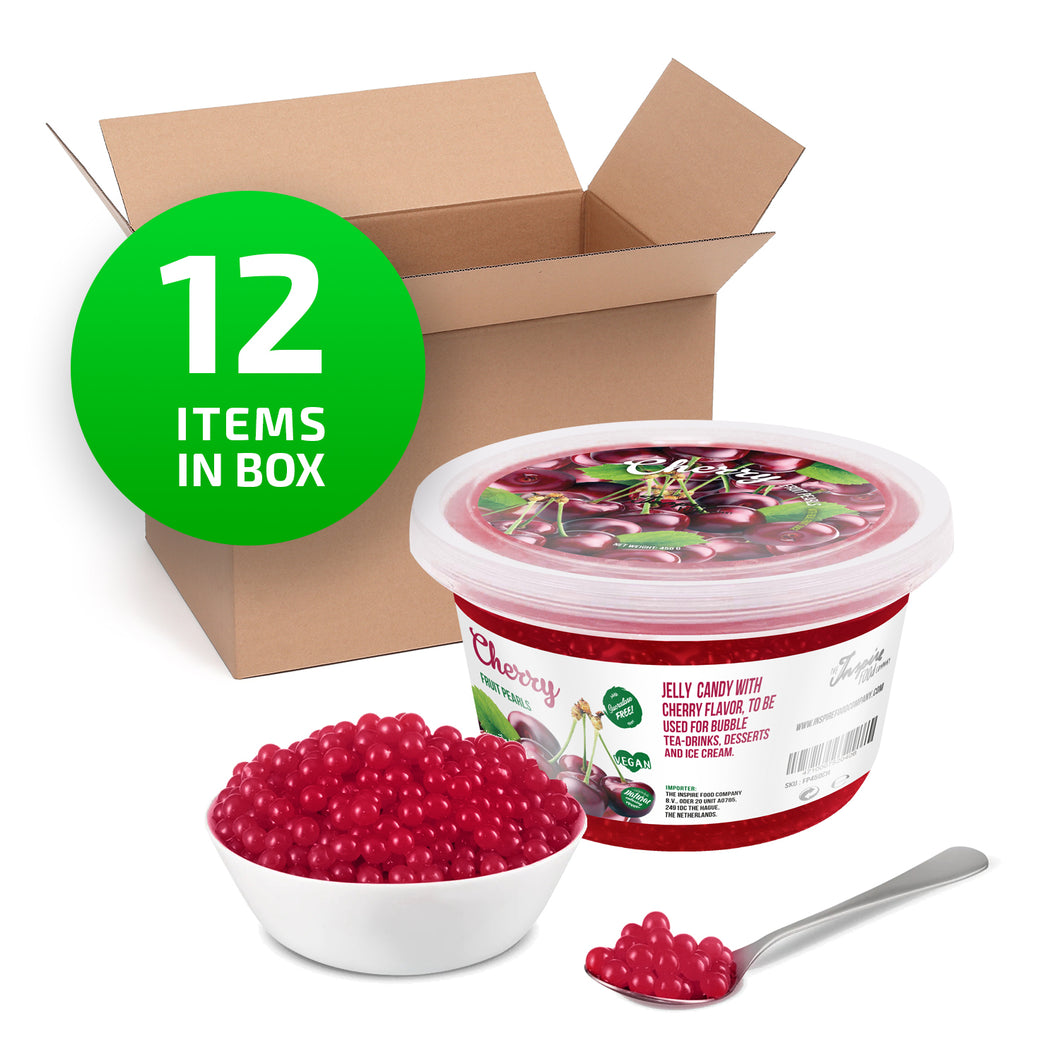 Cherry Popping Boba - Fruit Pearls - SHORT EXPIRY